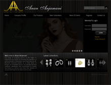 Tablet Screenshot of anananjamani.com